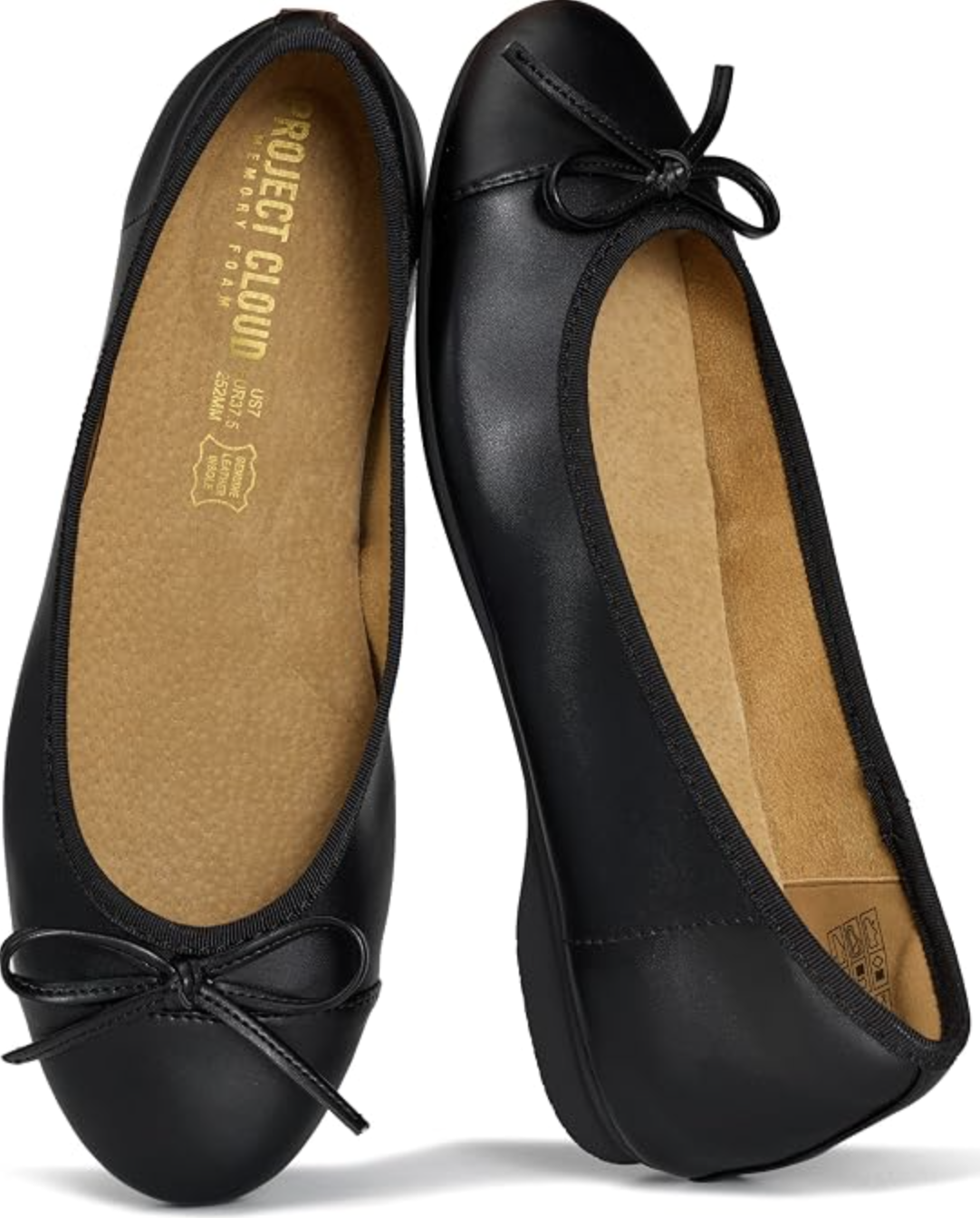 Project Cloud Ballet Flats for Women - Leather Insole Womens Flats Shoes