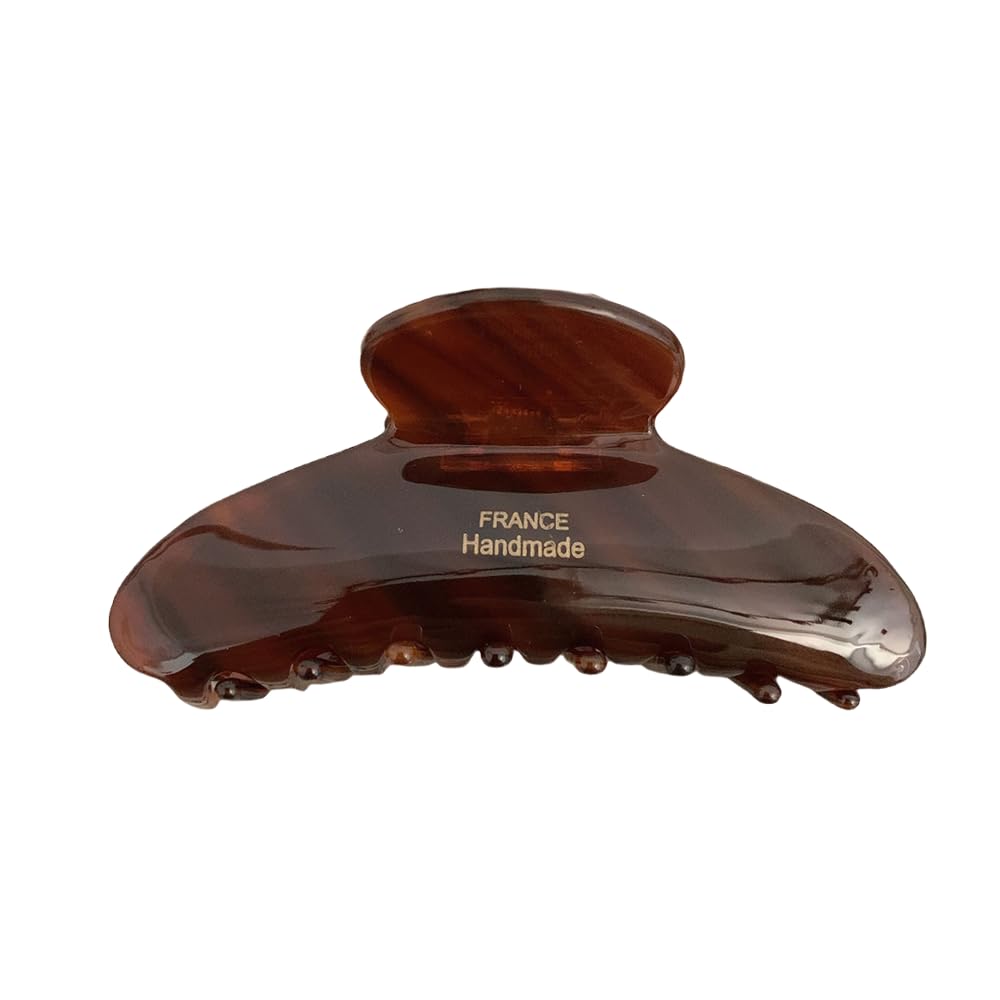 Caramel Tortoise Large Hair Claw Clips for Thick Hair Strong Hold